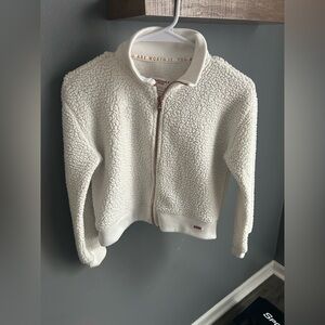 Justice Cream Sherpa Kids Jacket